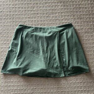 PINK‎ Victoria’s Secret Wrap Skort Skirt Womens XXL Green Tennis Golf Activewear